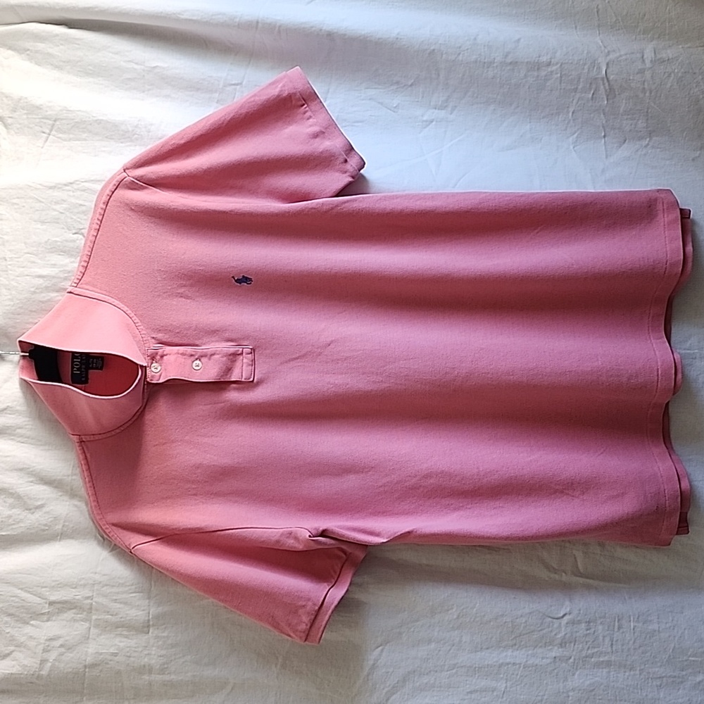 Polo Ralph Lauren Boys Polo Shirt, XL(18-20), Pink